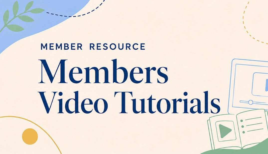 Members Video Tutorials