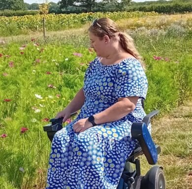 Photograph of Alyce King, Admin Assistant and Social Media Manager for Inclusion Support Hub